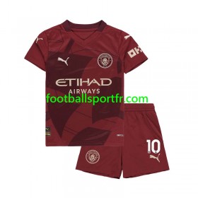 Tenue Manchester City Jack Grealish 10 Enfant Troisieme 2024-2025 Maillot de Foot